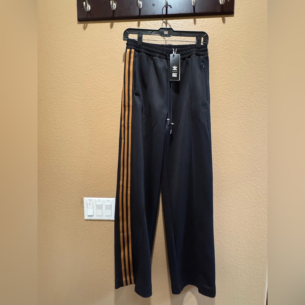 Adidas Ivy Park Black & Gold Suit Pants